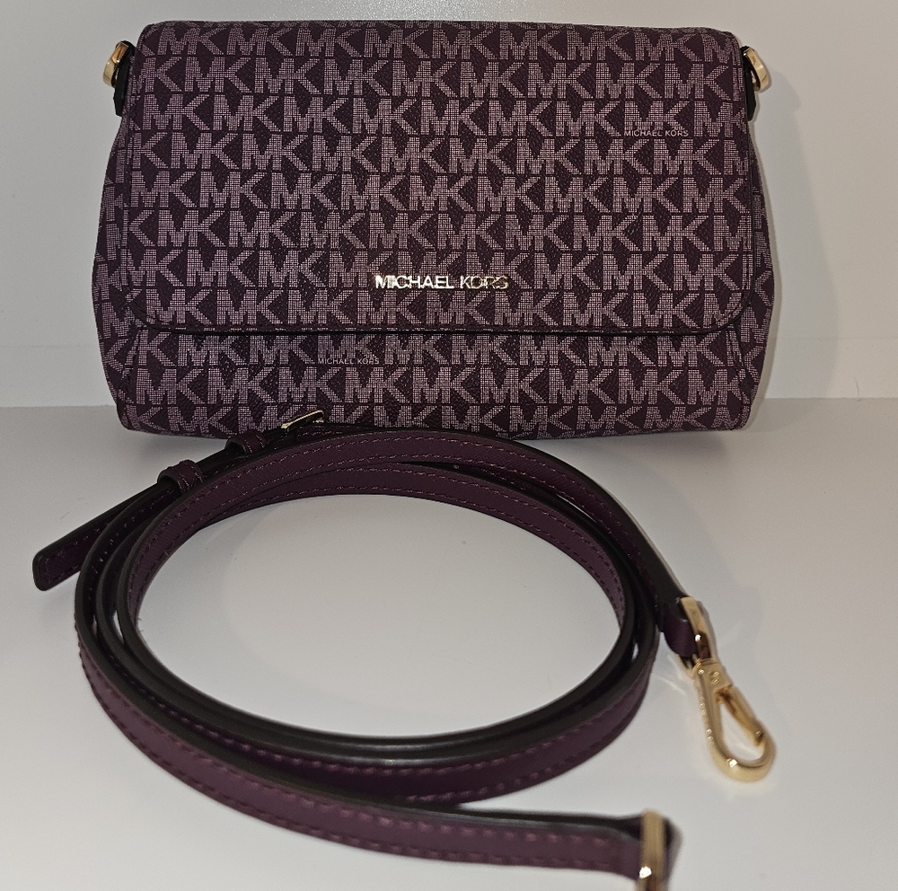 Michael Kors Jet Set Bordeaux Crossbody Bag